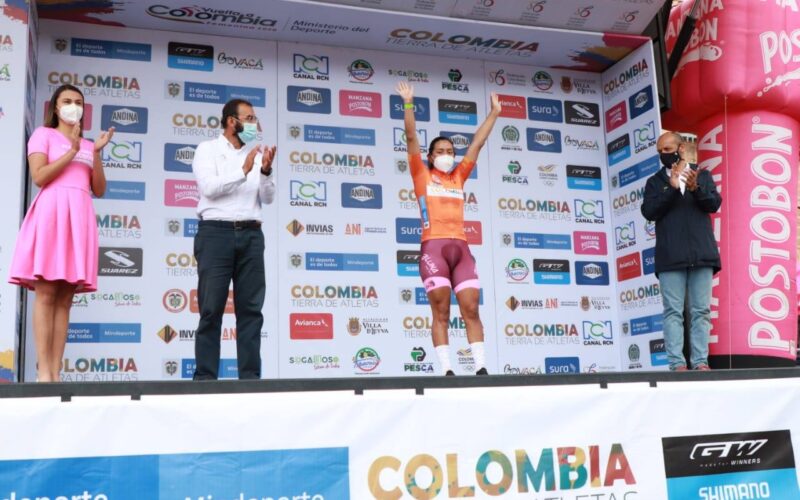 La ecuatoriana Miryam Núñez, campeona de la Vuelta a Colombia