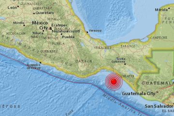 SISMO DE MAGNITUD 5,8 SACUDE MÉXICO