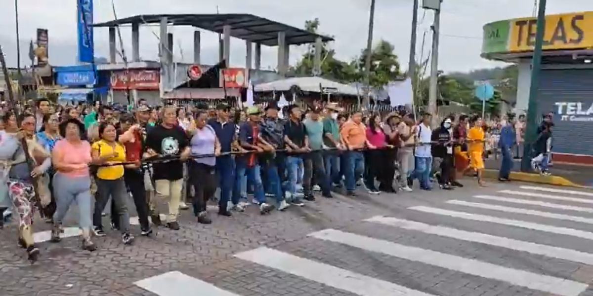 Protestas en Archidona y Pastaza contra la construcción de una megacárcel en Napo