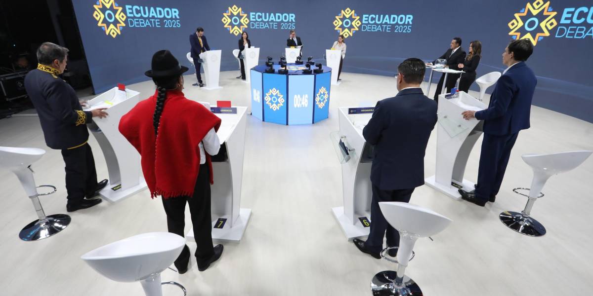 ¿QUÉ PASÓ EN EL DEBATE PRESIDENCIAL ECUADOR 2025?